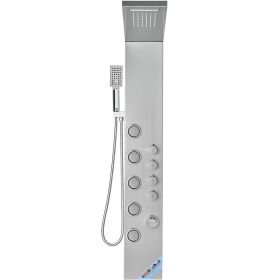 VEVOR Shower Panel System, 4 Shower Modes Shower Panel Tower, Rainfall, Waterfall