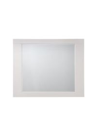 Naima II White High Gloss Finish Mirror