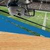 [Personalization Only] Official NFL Panthers - 62" x 84" Personalized Washable Rug