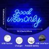 1pc LED Neon Back Plate Lamp - Accent Light - Indoor Party Ambiance Creator - 5V USB Powered, Wall Mounted, Dazzling Multipurpose Decor