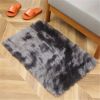 1pc, Tie-Dyed Plush Shag Furry Area Rug for Bedroom, Living Room, Nursery, and Kids Room - Ultra Soft and Fluffy, Washable, Non-Shedding