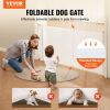 VEVOR Retractable Baby Gate, 34.2" Tall Mesh Baby Gate, Extends up to 60" Wide Retractable Gate for Kids or Pets