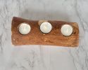 Olive Wood Candle Holder